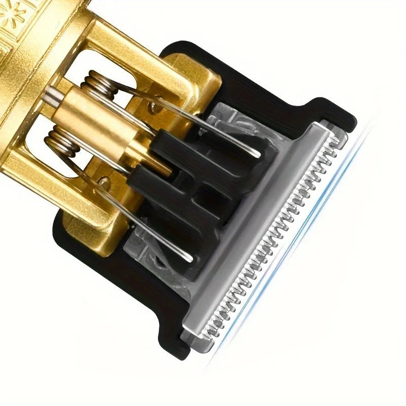 Rechargeable Trimmer with Engraved Dragon & Buddha Design