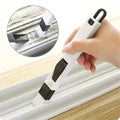CleanSweep Polished Window Track & Keyboard Brush – Nook & Cranny Dust Shovel for Effortless Cleaning