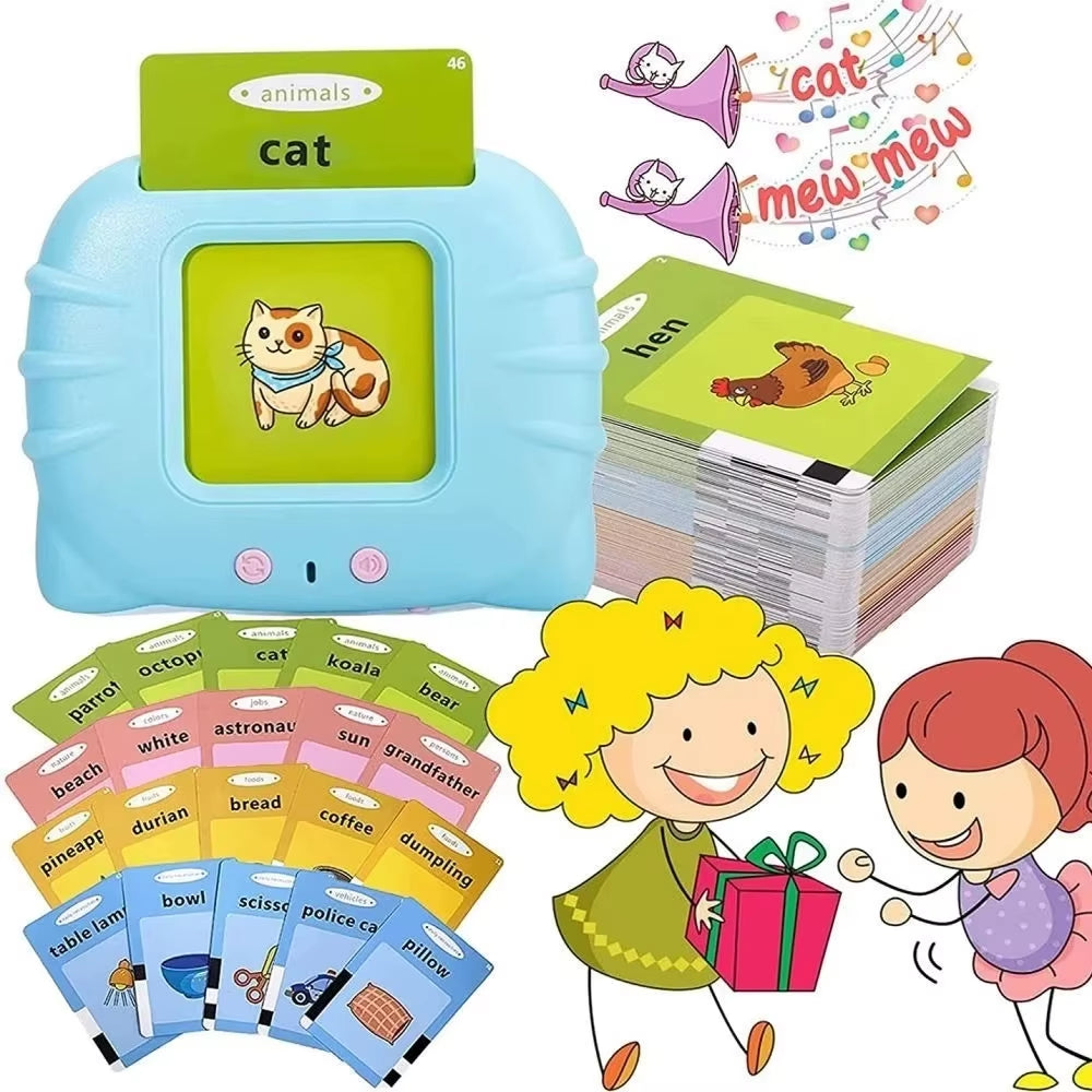 SmartSpeak Cards – Interactive Talking Flash Cards for Preschool Learning & Early Reading