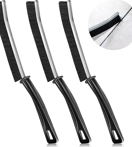 DeepClean™ Precision Crevice Brush Set – For Car, Kitchen, Tile Grout & Tight Spaces (1–5pcs)