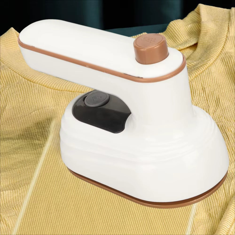 SteamJet Mini Iron – Portable Handheld Rotating Steam Iron for Home & Travel