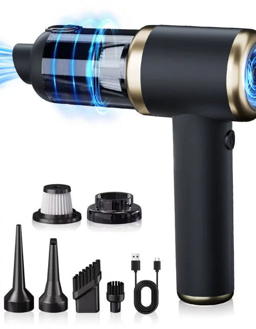 Load image into Gallery viewer, PowerClean Pro – Wireless Mini Car Vacuum Cleaner with High Suction &amp; Dual-Purpose Blow/Suction
