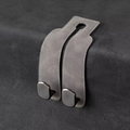 Luxury Suede Double Hook Organizer – Premium Rear Seat Backrest Hook for Changan CS Series & Eado